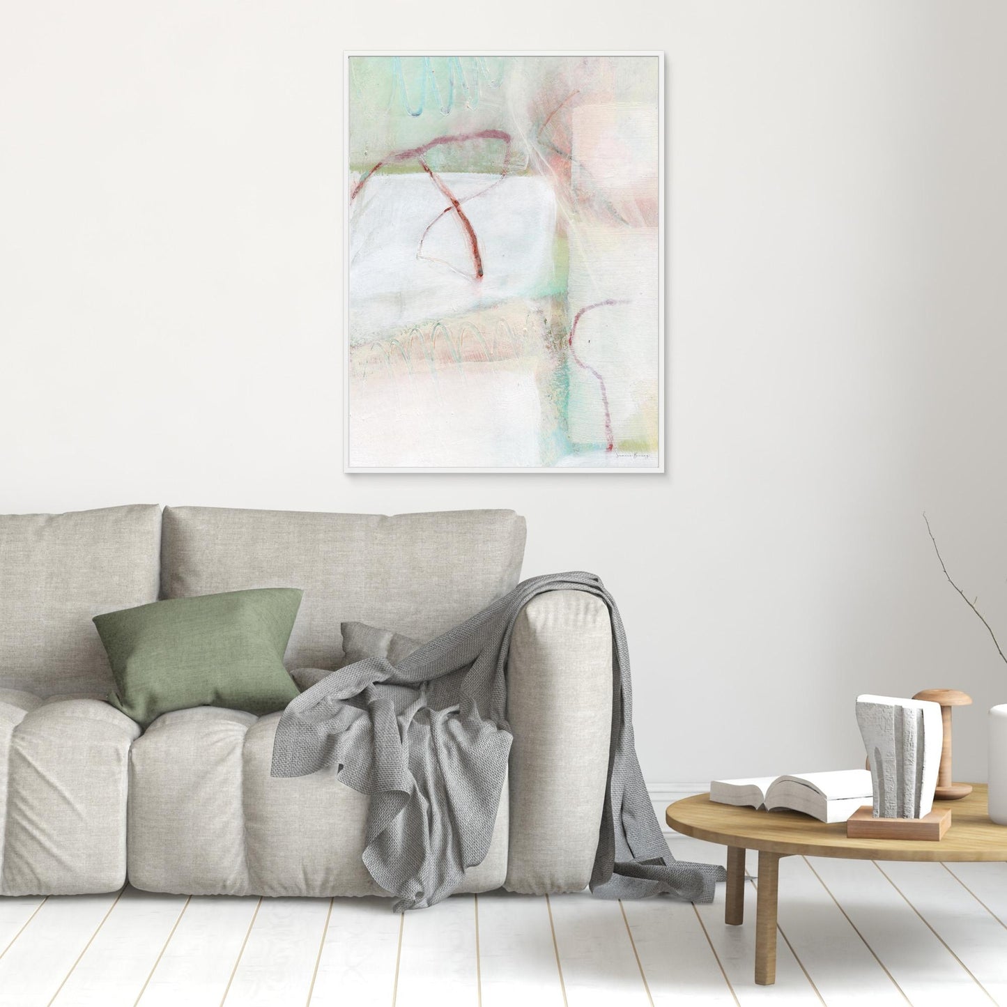 Canvas print - #029 Zachte Echo's