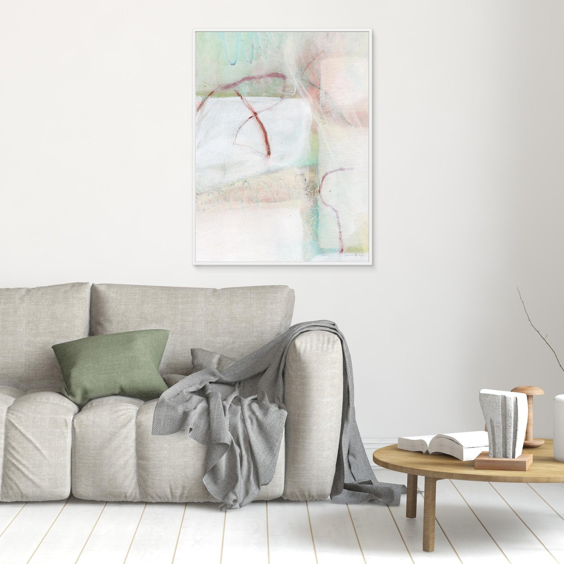 Canvas print - #029 Zachte Echo's