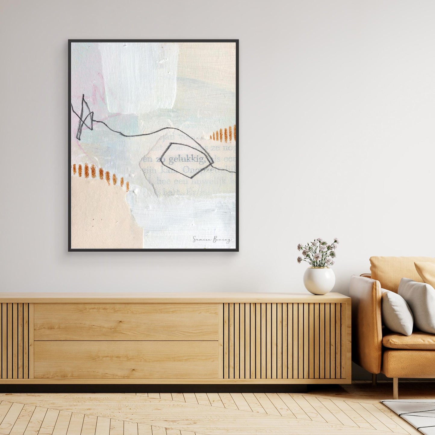 Canvas print - #014 Het Zachte Geluk