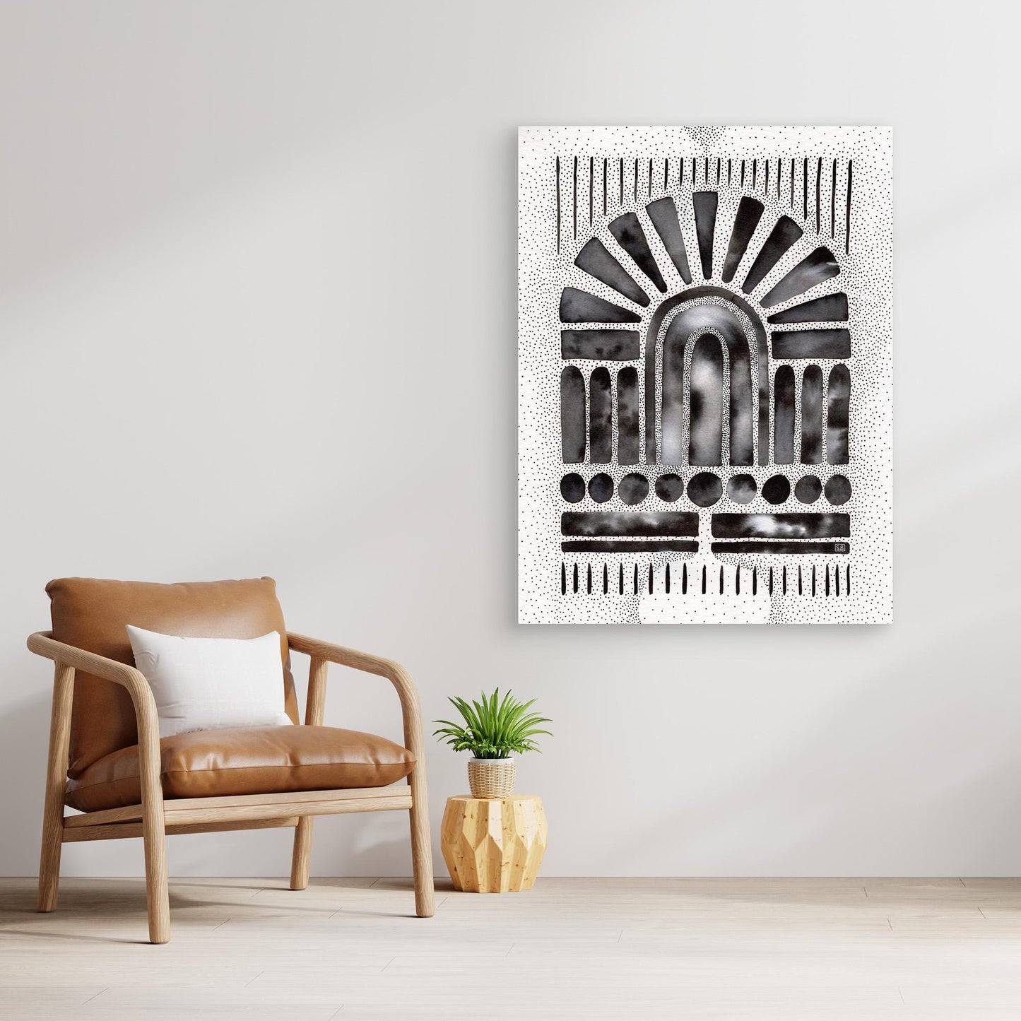 Canvas Print - #036 Innerlijke tempel