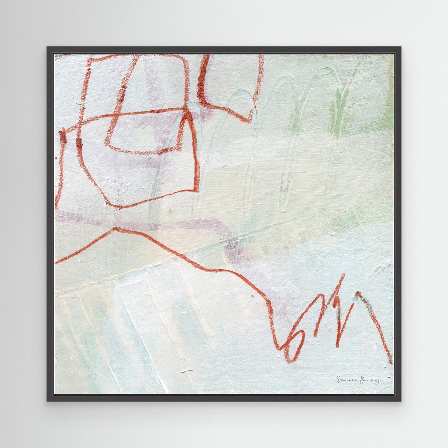 Canvas print - #034 Onder de stilte