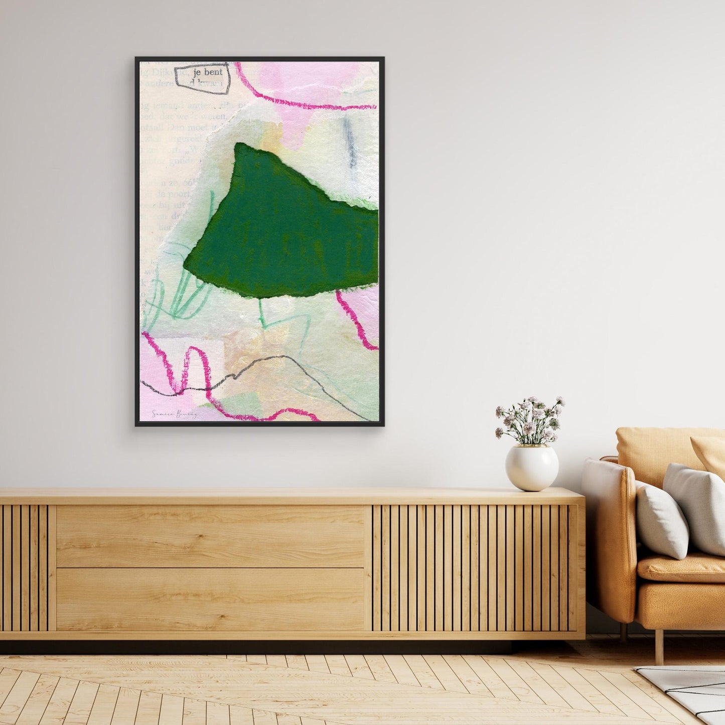 Canvas print - #017 Je Bent