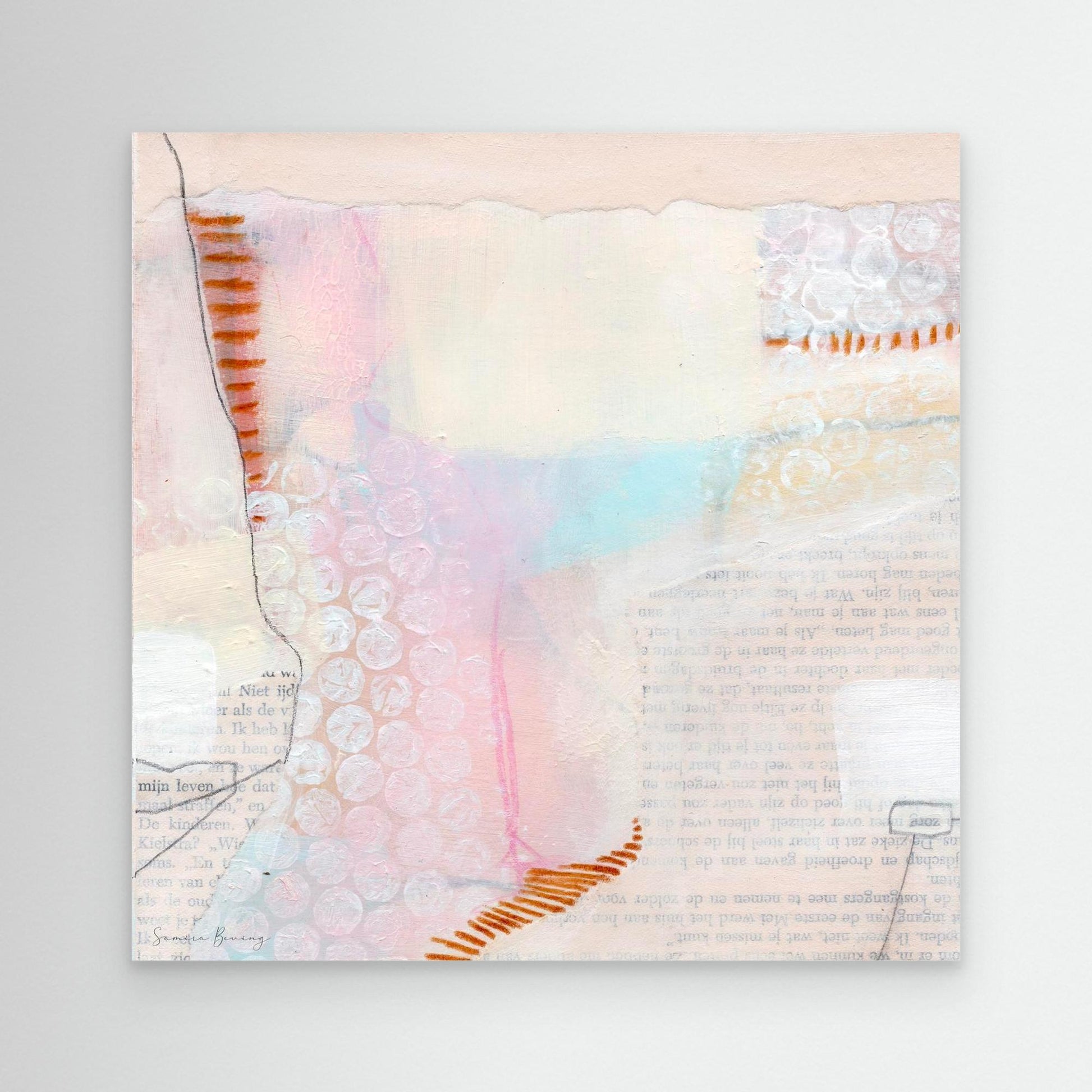 Canvas print - #013 Tussen Adem en Stilte