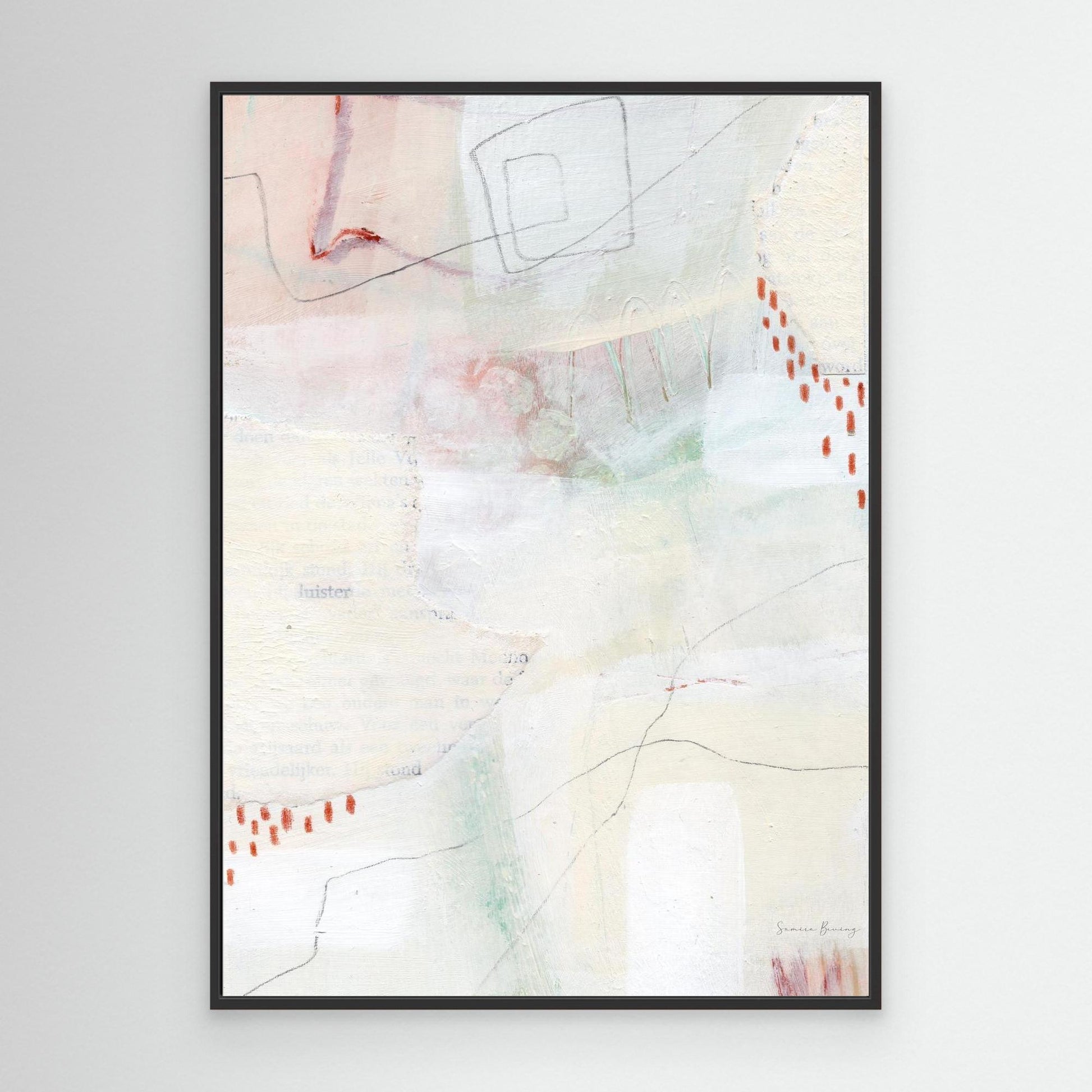 Canvas print - #031 Luister