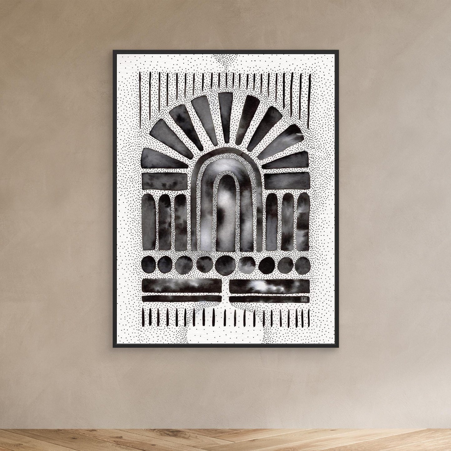 Canvas Print - #036 Innerlijke tempel