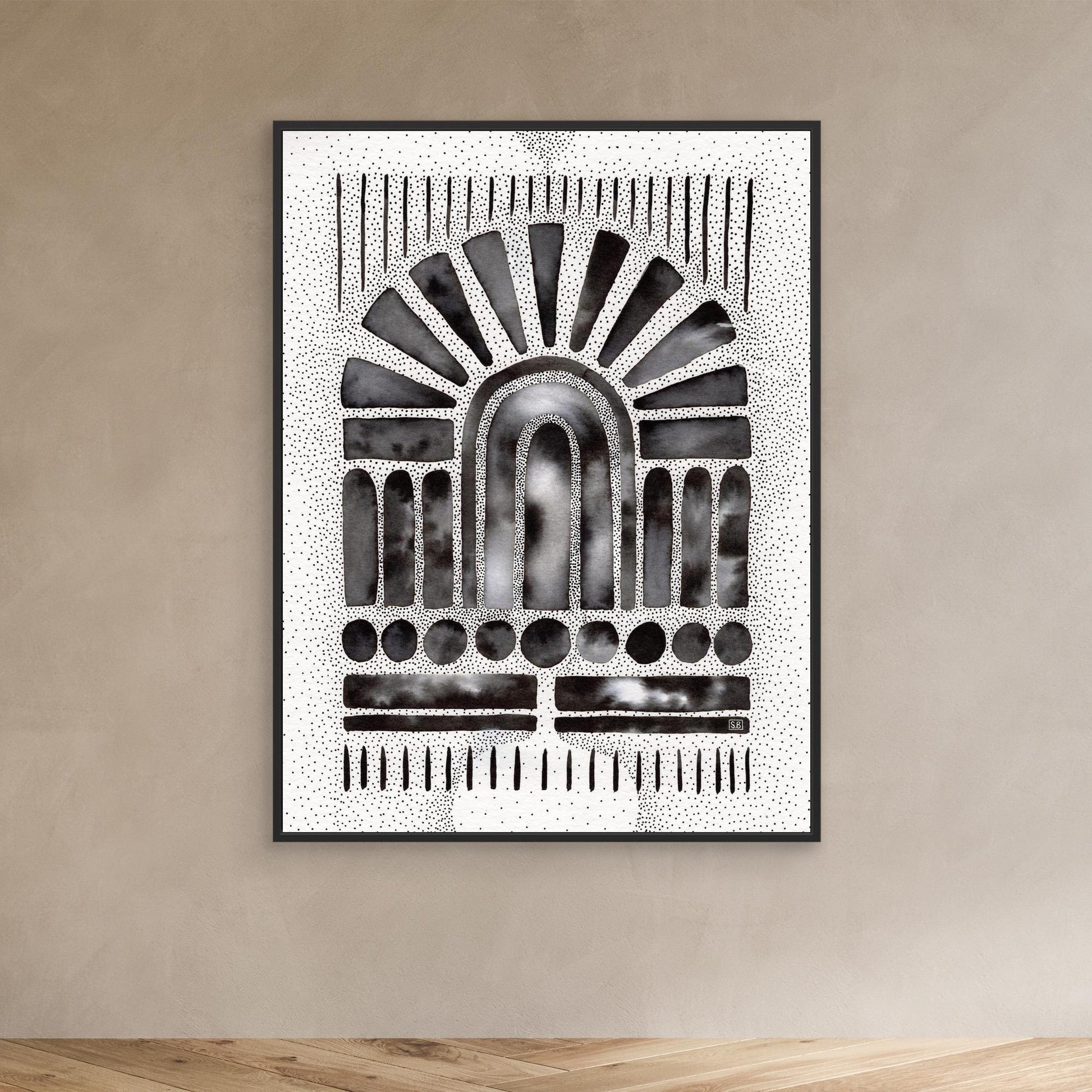 Canvas Print - #036 Innerlijke tempel