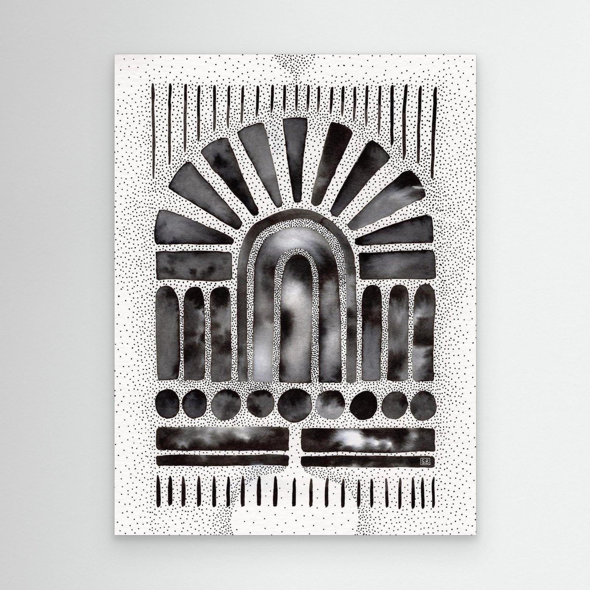 Canvas Print - #036 Innerlijke tempel