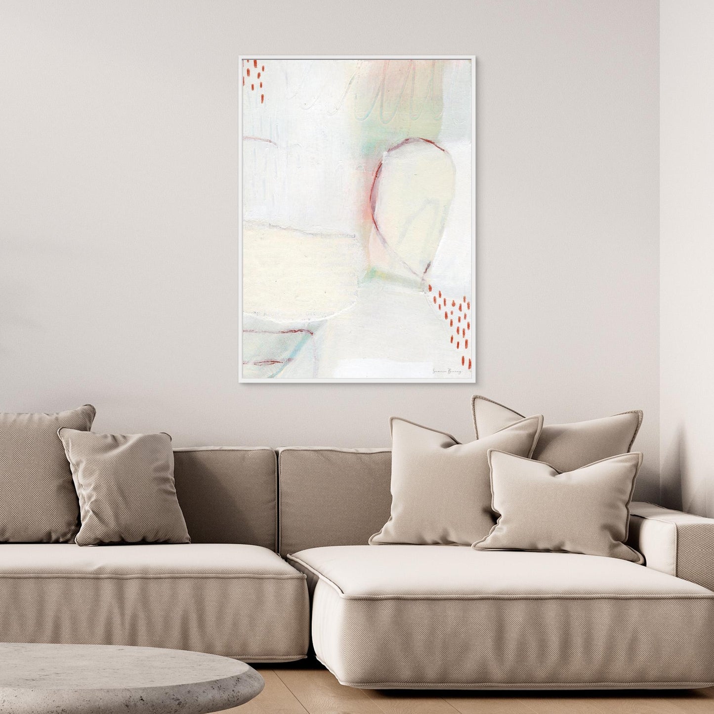 Canvas print - #032 Een vorm van Stilte