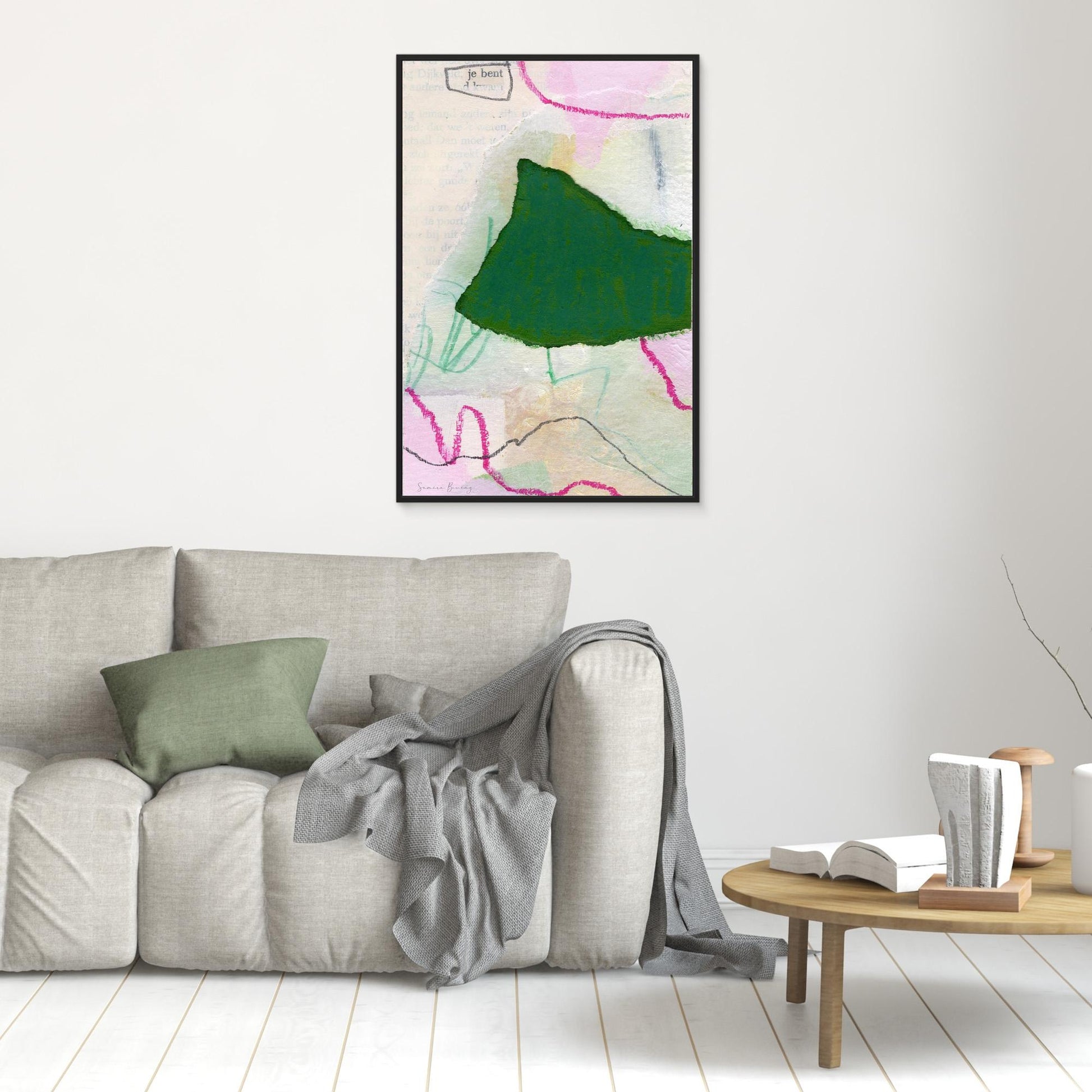 Canvas print - #017 Je Bent