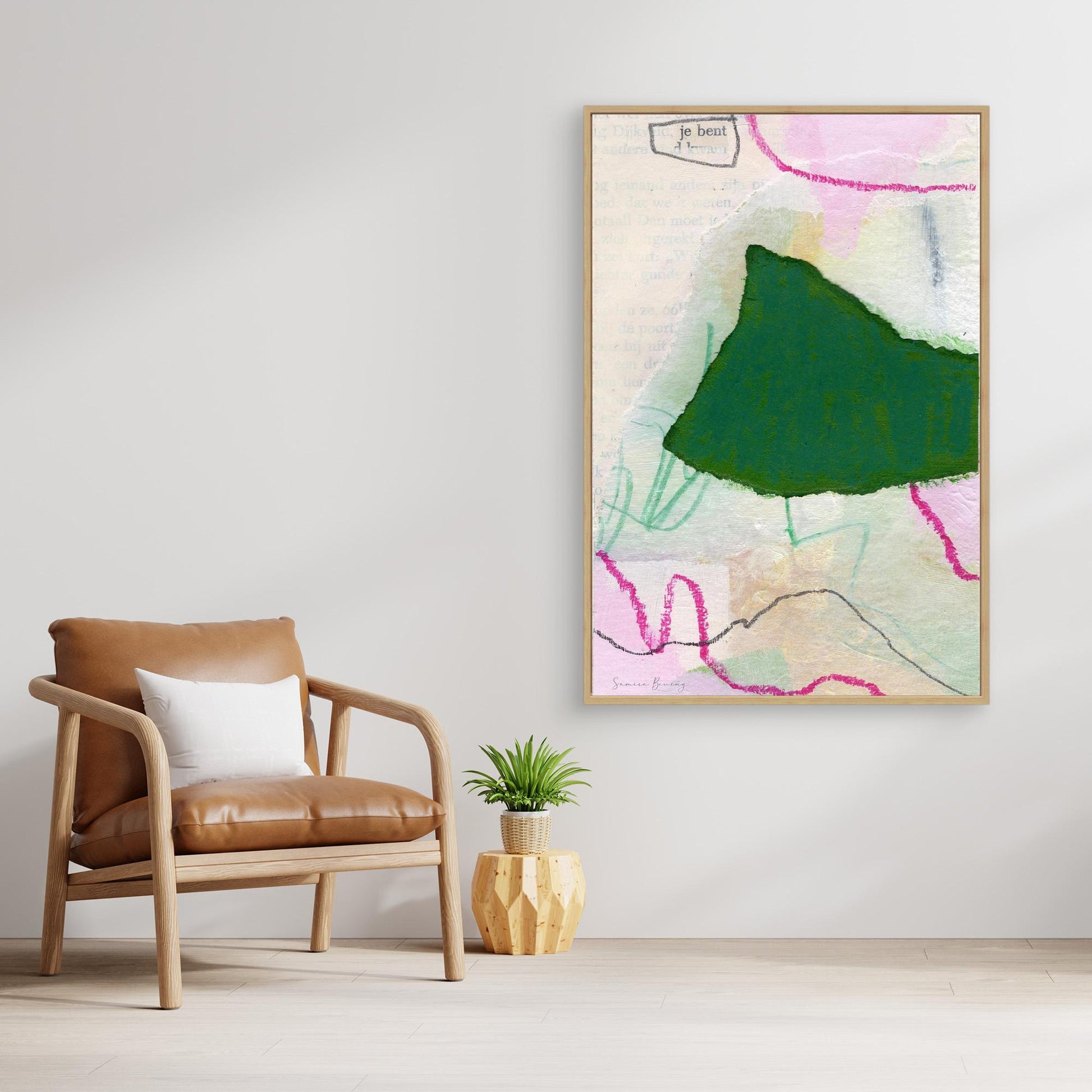 Canvas print - #017 Je Bent