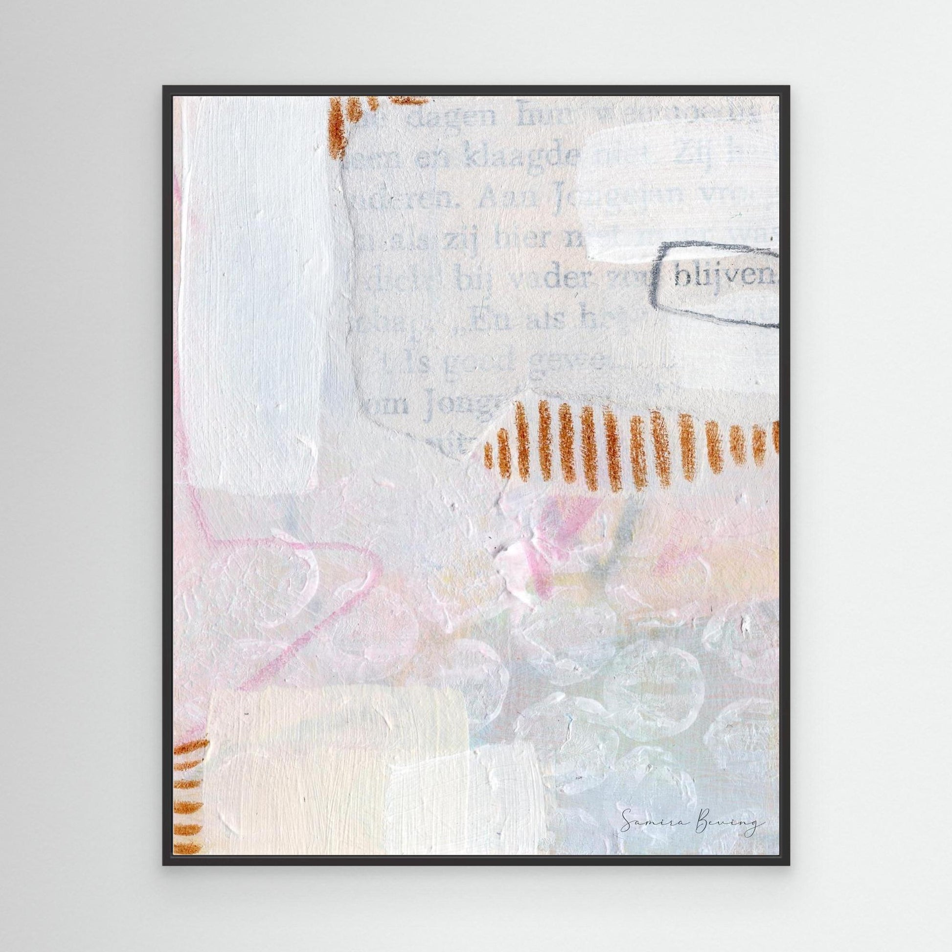 Canvas print - #015 Om te Blijven