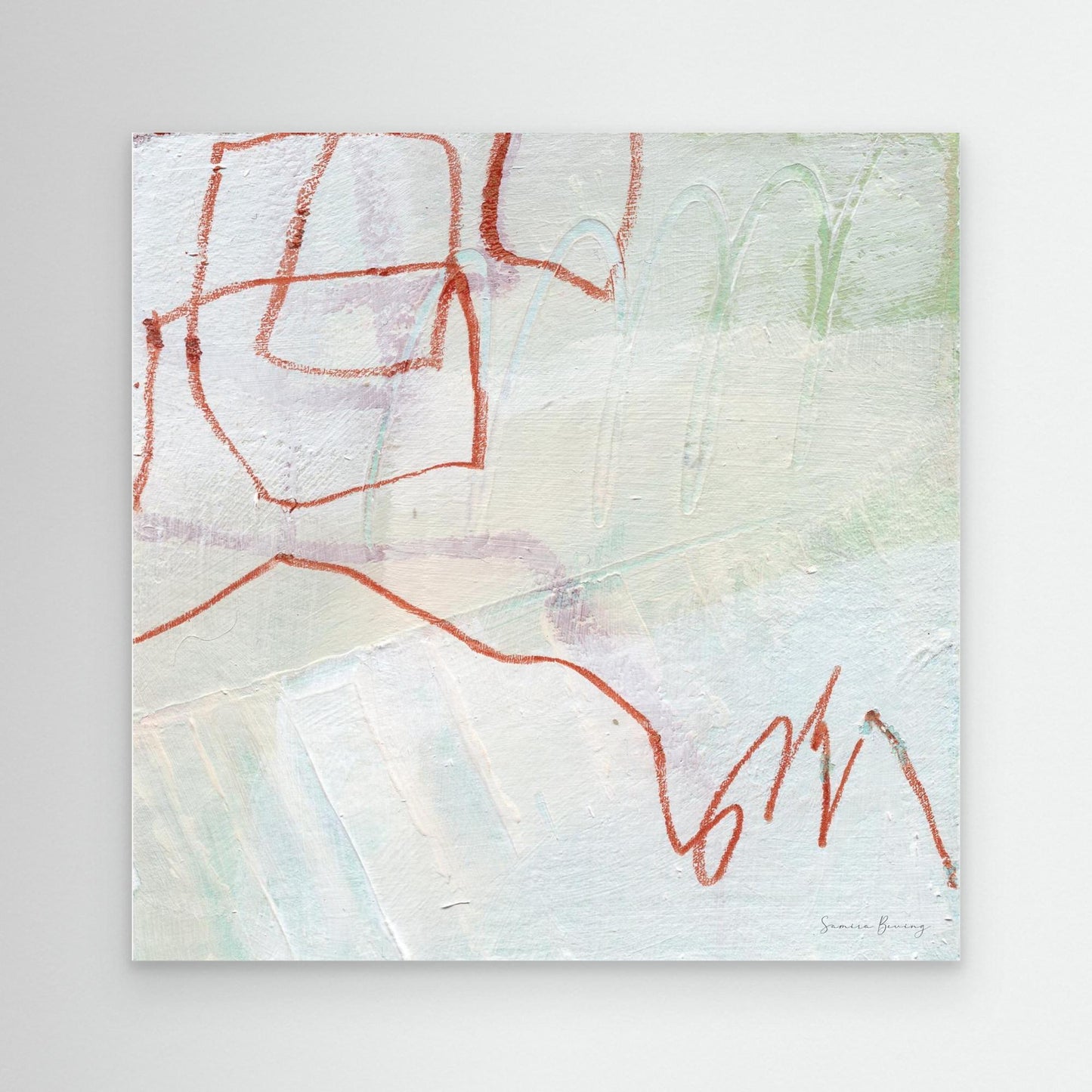 Canvas print - #034 Onder de stilte