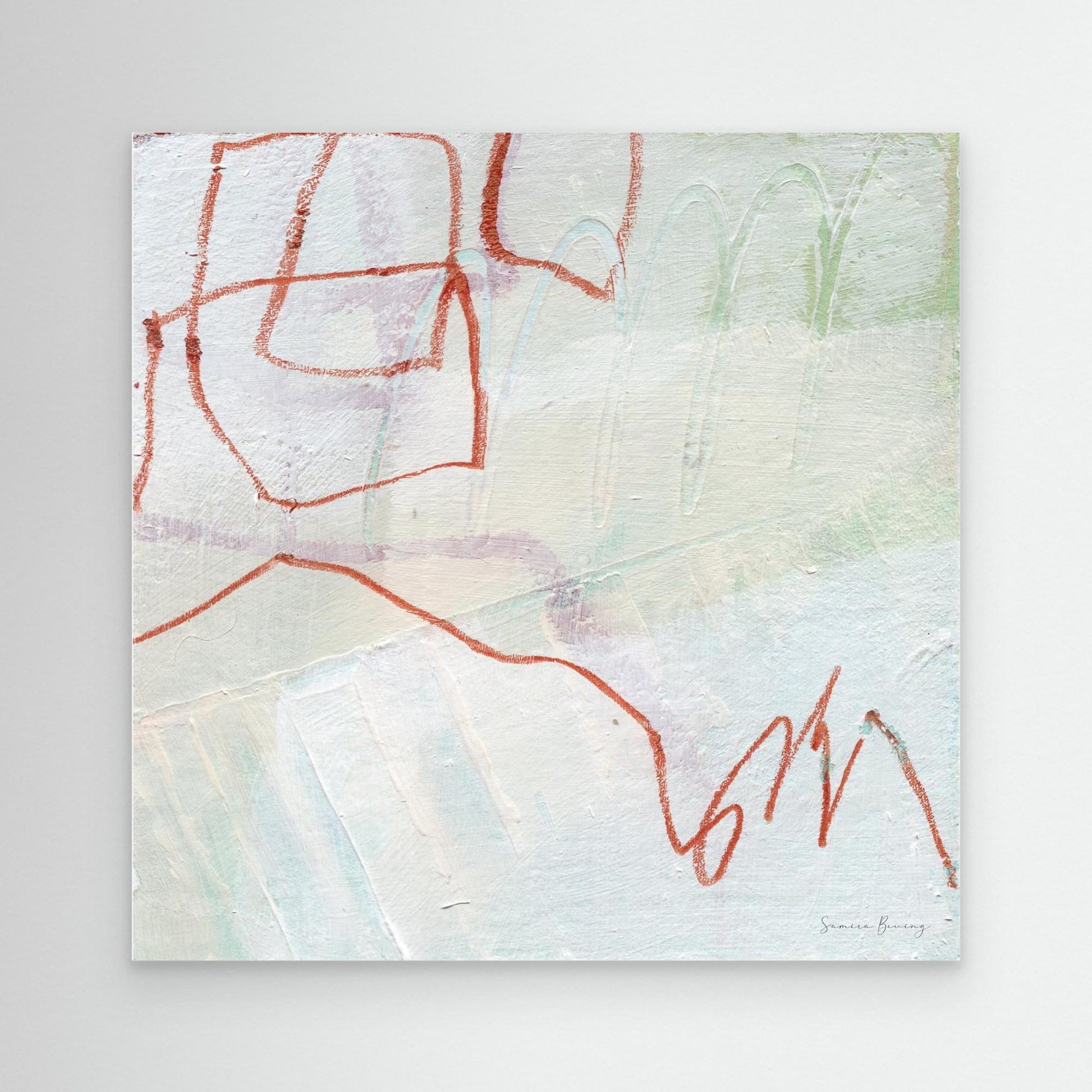 Canvas print - #034 Onder de stilte