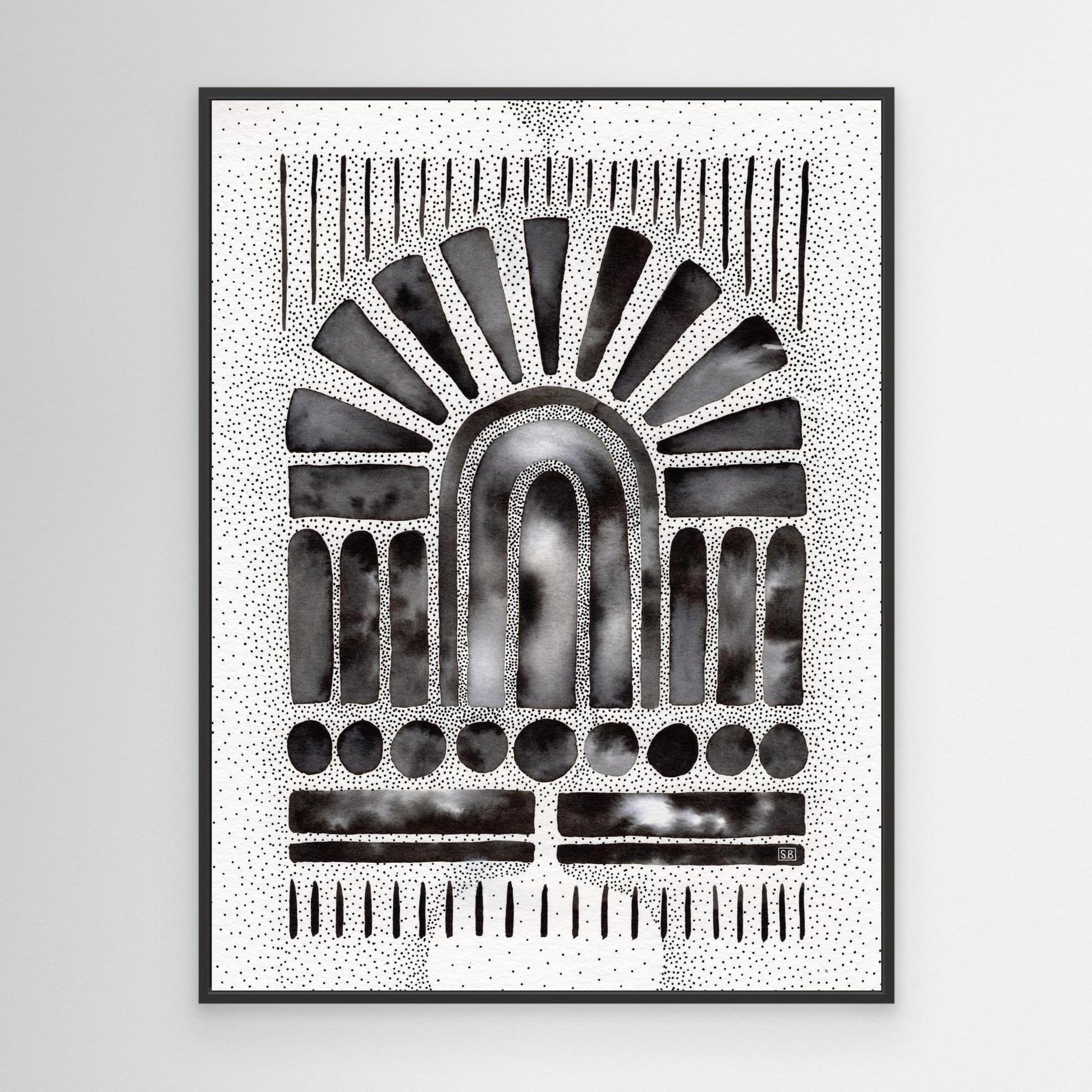 Canvas Print - #036 Innerlijke tempel