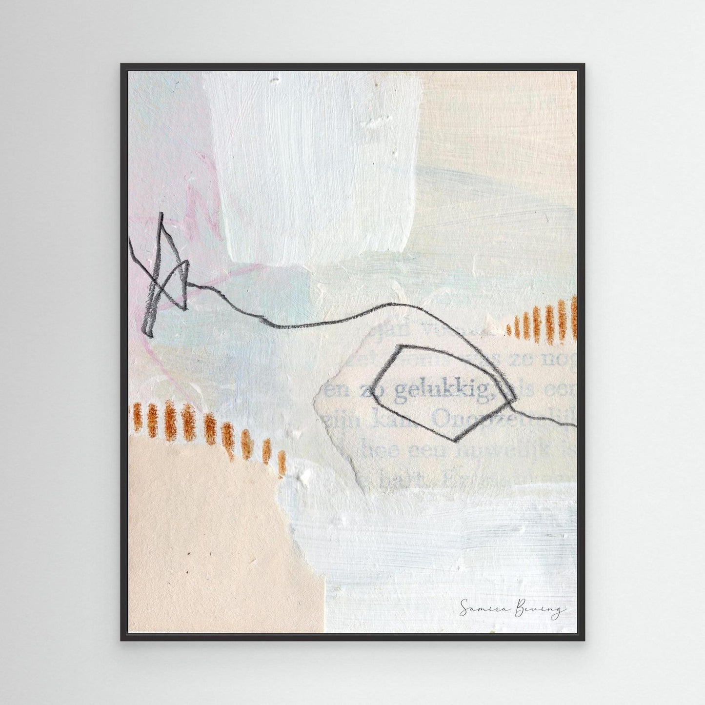 Canvas print - #014 Het Zachte Geluk