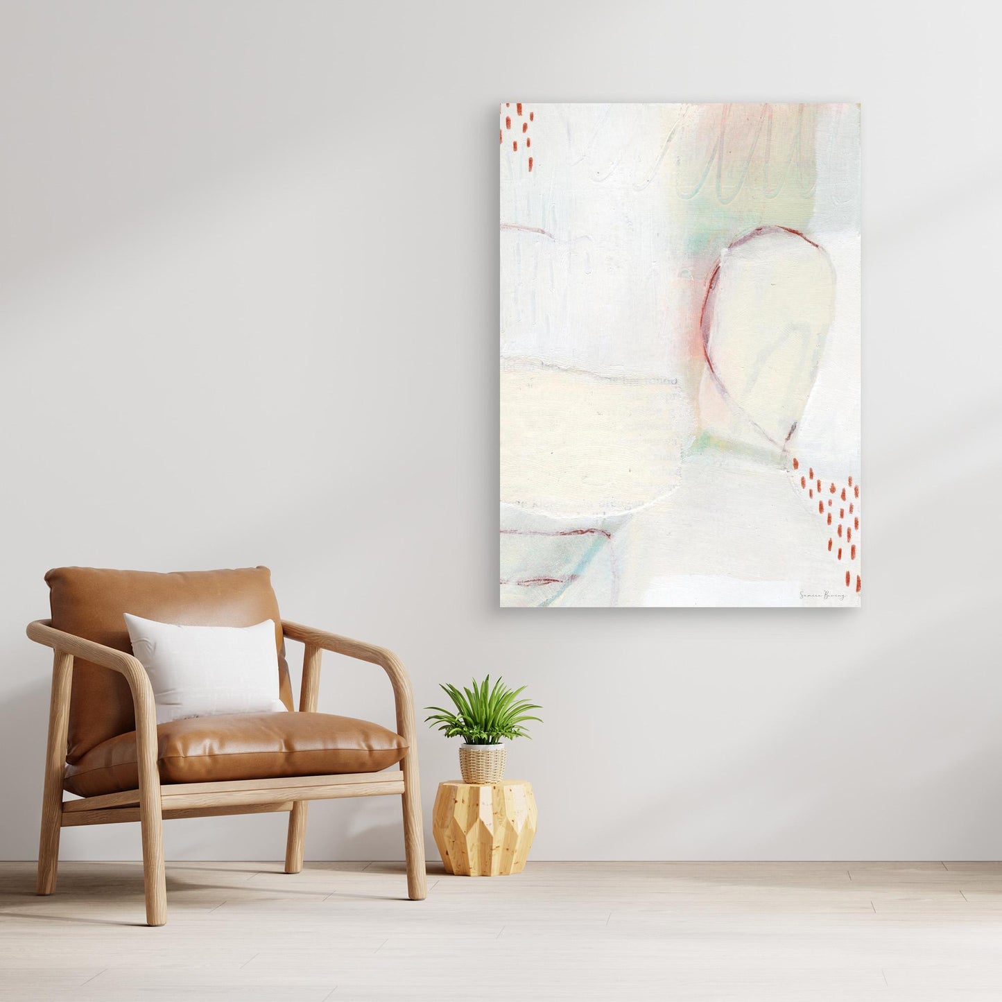 Canvas print - #032 Een vorm van Stilte