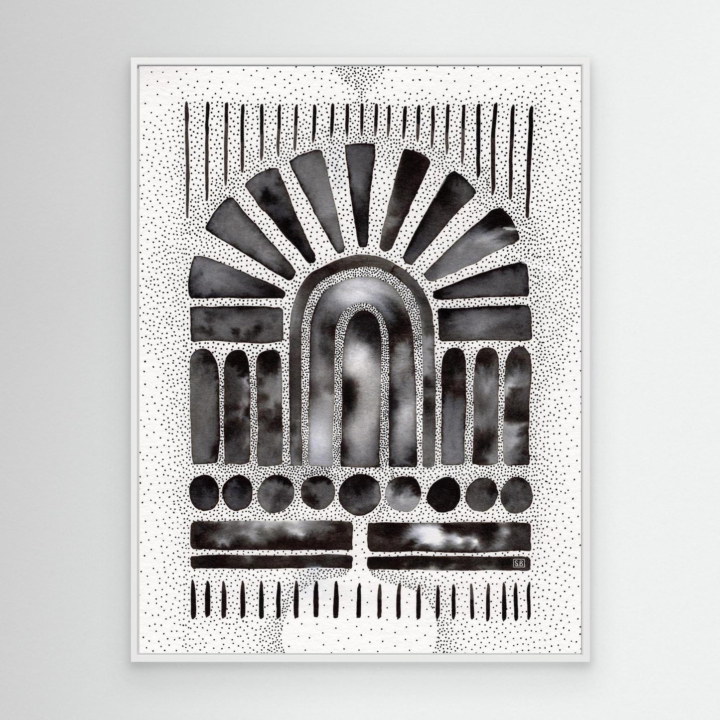 Canvas Print - #036 Innerlijke tempel