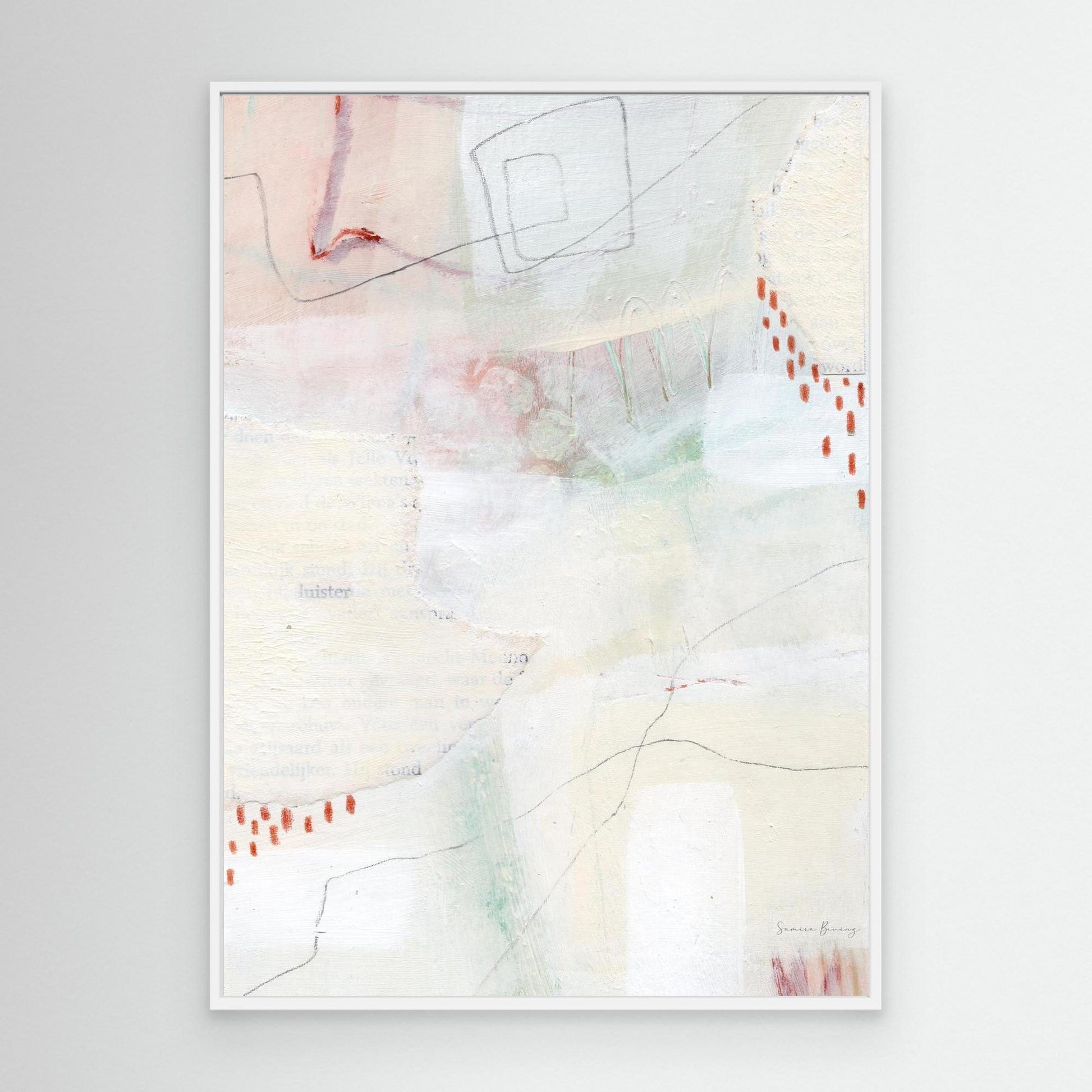 Canvas print - #031 Luister