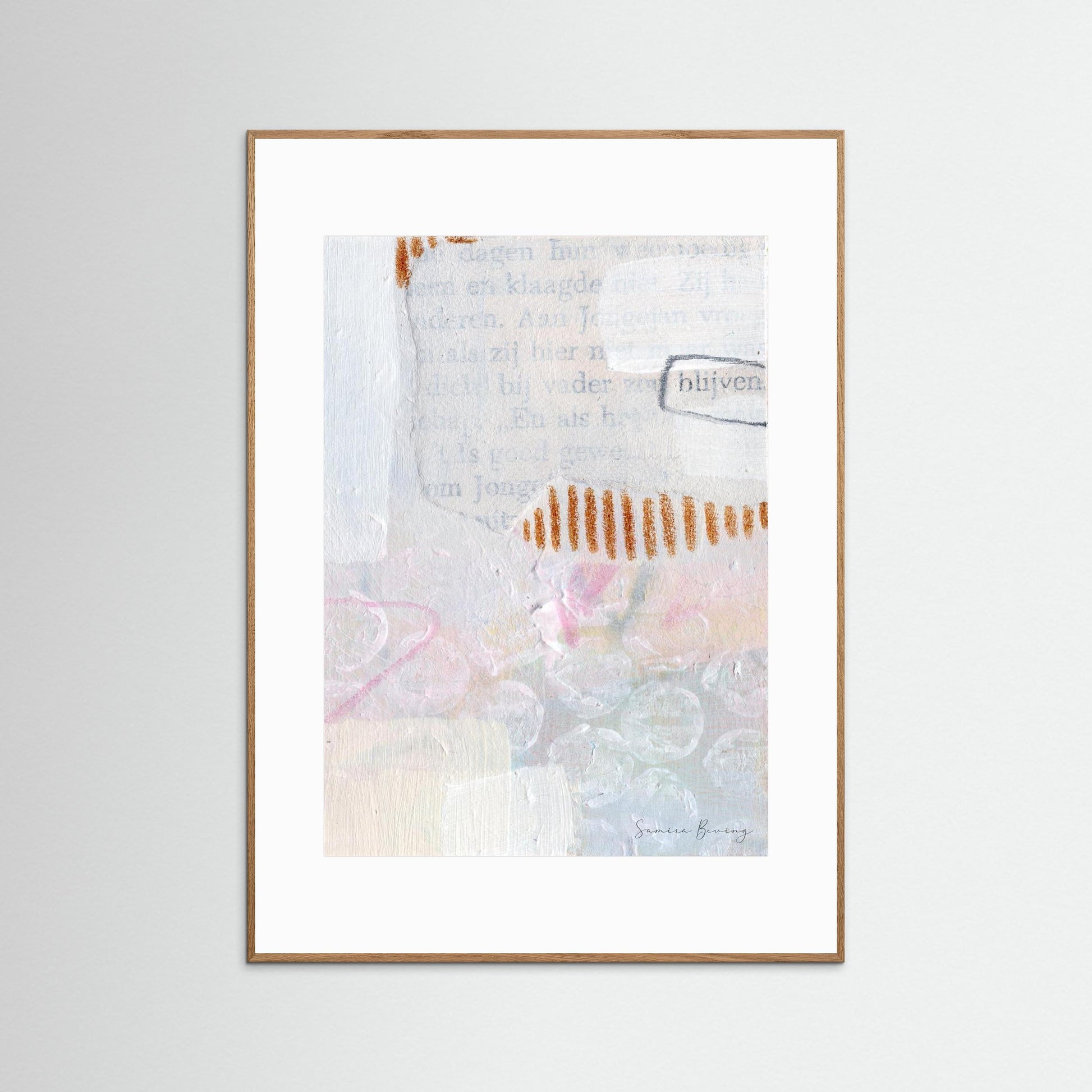 Fine Artprint - #015 Om te Blijven
