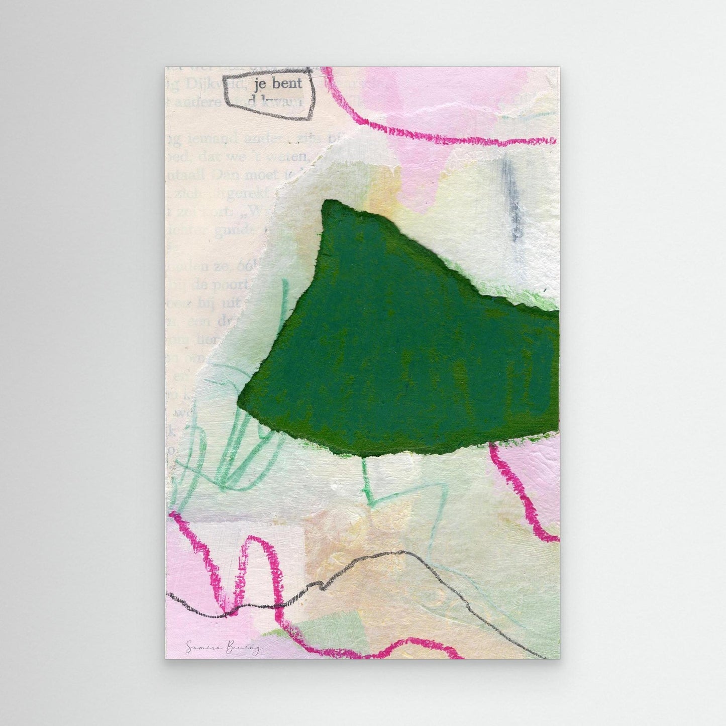 Canvas print - #017 Je Bent